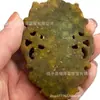 Colgante de Calabaza Estrella de la Suerte Xiu Yu, Placa de Jade Hueca Tallada, Amuleto de Fortuna y Prosperidad para Hombres, Venta al por Mayor Directamente del Fabricante