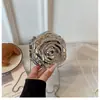 Bolso Acrílico de Flor de Rosa Elegante y a la Moda, Artículo Popular de Gran Venta con un Toque de Lujo, Monedero, Portamaquillaje, Bolso de Hombro, Bolso Cruzado, Bolso de Mano