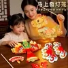 Faroles para el Festival de los Faroles, Faroles Brillantes Hechos a Mano para el Año Nuevo, Faroles DIY para Niños, Faroles de Año Nuevo al por Mayor para Puestos