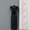 No. 5 Tiradores de Cremallera, Tirador de Nailon Negro por Electroforesis, Tirador de Cremallera Metálico para Bolsos y Ropa, Tirador de Cremallera de Aleación de Zinc
