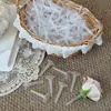 Mesmo estilo da popular sobremesa "Abra-me": Toppers de bolo em formato de flor de plástico de grau alimentício e estacas para decorações de bolo de aniversário