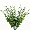 Folhas de Eucalipto Folhas Artificiais de Eucalipto Plantas Verdes Plantas Realistas de Eucalipto Flores Artificiais Decoração Casamento Decoração de Casa