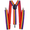 Nuevos Tirantes Unisex para Adultos de 2.5 cm Poliéster Clip de Sujeción Elástico Tirantes Elásticos Venta Directa de Fábrica