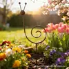 Estaca de Metal con Forma de Caracol para Jardín, Nueva, Creativa y Práctica, Transfronteriza de Amazon