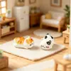 Micro Paisaje Figuras Creativas Lindas de Gatitos Accesorios de Decoración DIY Mini Adornos de Escritorio y Coche