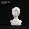 Escultura Modelo Creativo Estilo Europeo Figura Artística de Chica de Lado Rack de Exhibición de Pendientes Collar Pendientes Joyería Rack de Joyería