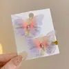 Pinza Lateral de Mariposa Super Hada para Niñas, Versátil para Salidas Diarias, Accesorio de Pinza para el Cabello Moderno y Elegante para Niñas