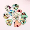 Fabricantes Criam Tempo adesivo de gema padrão flor borboleta pássaro vidro cristal acessórios DIY para amostra de imagem atacado
