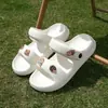 Sandalias de moda de doble tira para mujer, calzado de verano para exteriores a la moda, nuevo modelo 2026 sandalias de playa para damas