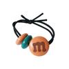 Goma para el pelo Big m Bean Diadema de colores como caramelos Elástica Simple Versátil Venta al por mayor Accesorio para el pelo estilo letra