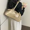 Bolsa de ombro casual estilo coreano Melard retrô, bolsa tote grande e moderna para trabalho e deslocamento, novidade outono 2026