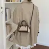 Bolso Boston retro, de alta gama y elegante para mujer, nueva colección 2026, bolso de hombro con bloques de color, bolso tote versátil y bolso tipo almohada
