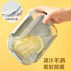 Lonchera de vidrio especial para calentar en microondas, lonchera para estudiantes y trabajadores de oficina con tapa, recipiente Bento separado para mantener la frescura.