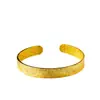 Pulsera Estilo Antiguo Chapada en Oro para Mujer, Diseño Abierto, Dragón y Fénix de Imitación Oro, Celebración de Boda, Lujo Ligero, Nuevo Estilo Chino, Pulsera de Oro Tradicional que No se Desvanece