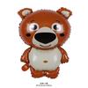 Pingüino, hipopótamo, cachorro, oso, león marino, cocodrilo, elefante, tigre, conejo, gatito, zorro, león, película ligera, animal, cumpleaños, globo