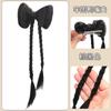 Hongxiu Selecciona Cuidadosamente - Trenza de Cola de Caballo con Lazo Simulado Estilo Antiguo para Niños Pinza de Lazo Dinastía Han Bolsa para Bolas de Pelo