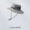 Sombrero de Montañismo Sombrero de Vaquero Occidental Sombrero de Pescador Protección Solar para Mujer para Exteriores 2024 Nuevo Sombrero de Sol de Verano para Hombre a Prueba de Viento Viaje