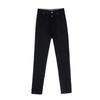Calça Jeans Skinny Feminina 2024 Outono Efeito Emagrecedor Calça com Efeito Emagrecedor Cintura Alta Controle da Barriga Calça Lápis Elástica Preto Azul Cinza
