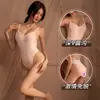 Nova Lingerie Sexy Feminina Sexy Decotada nas Costas com Suspensório Justa Macacão Transparente 9728