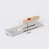 Colher Curva Personalizada, Raspador de Gesso e Acabamento em Aço Inoxidável, Raspador de Massa Corrida, Venda por Atacado de Ferramentas de Alvenaria de Fabricantes