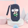 Bolsa cruzada de silicona creativa y linda para productos al contado transfronterizos, bolsa de almacenamiento con cremallera, venta al por mayor, cruzada portátil, funda para teléfono DIY
