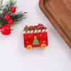 Estilo Natalino Trem Boneco de Neve Homem de Gengibre Árvore de Natal Caixa de Presente Bengala Presilha de Cabelo Criativo Acessórios de Cabelo para Festa Design