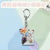 Impresión Plana 2D Animales Locos 2 Imán para Refrigerador Nick Judy Llavero Acrílico Mochila Colgante Lindo
