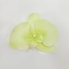 Flor Artificial Flor de Falenopsis Flor de Seda Tocado Pasador Adorno Hecho a Mano Serigrafía Flor Falsa Cabeza Caja de Dulces de Boda Cabeza de Flor