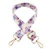 2024 Nuevo Color Transferencia de Calor Mariposa Flor Correa Ancha para el Hombro Accesorios para Bolso de Mujer Correa Hombro Cruzado Correa Larga