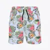 Nuevo Estilo Vacaciones Tropicales Ropa para Hombre Camisa de Flores de Manga Corta Pantalones de Playa de Secado Rápido Estilo Camping Puerto Traje