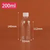 Botella de medicina graduada de boca estrecha de 50 ml/100 ml, botella dispensadora de plástico PET marrón, tapa antirrobo, botella para reactivos, botella para muestreo de líquidos