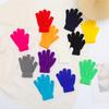 Guantes para niños otoño e invierno color sólido punto de dedo completo cálidos para niños y niñas guantes de esquí guantes de etiqueta los fabricantes venden