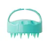 Cepillo para Champú Transfronterizo Temu, Cepillo Masajeador de Silicona Suave para Uso en Casa para Limpiar el Cuero Cabelludo y el Cabello, Doble Uso para Cabello Seco y Húmedo, Herramienta para Lavar el Cabello