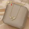 Elegante Asas de Anjo Personalizado da Moda Titânio Aço Colar Corrente de Clavícula de Alta Qualidade Design de Nicho Acessório de Luxo Leve
