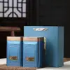 Caja de Empaque de Té Negro Árbol Antiguo Caja de Regalo Caja Vacía a Granel Yunnan Dianhong Latas de Té de 0.5 kg Latas de Lata Latas Vacías Caja de Regalo