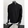 Moletom Masculino de Outono Novo da Moda com Emenda, Gola Redonda, com Capuz, Simples, Casual, Versátil, Manga Longa, Tops da Moda para Homens