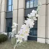 Flor de Narciso Artificial Nueva de 2 Ramas, Delfinio Falso para Decoración de Bodas, Mayoreo