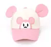 Versión coreana de la nueva gorra de red con oso gorra de béisbol para niños linda caricatura sombrero para el sol comercio exterior niño gorra de red al por mayor T520