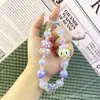 Pupu y Su Pequeño Amigo Mickey Oso Cadena Popular Linda para Teléfono Móvil Llavero Colgante para Bolso Accesorios al por Mayor