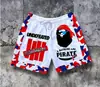 Shorts Camuflados Retro Europeos y Americanos con Estampado de Mono, Impresión Digital 3D, No se Desvanecen, Pantalones Deportivos Casuales de Moda Urbana