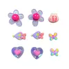 Acessórios para tamancos: laço, estrela, strass, lua, flor de sapato, decoração de corrente, estilo de alta qualidade, adequado para pingentes de sapato DIY
