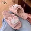 Nuevas Zapatillas de Tela con Lunares del Gato KT 2026 para Mujer, Suela Suave, Antideslizantes, Silenciosas, Cómodas, Adecuadas para Todas las Estaciones, Zapatos de Piso Planos