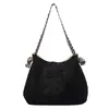 Bolso de Tote Retro para Viajes de Negocios para Mujer 2025 Otoño Nuevo de Moda Gran Capacidad Más Fácil de Combinar Estilo Occidental Casual Bolso de Hombro/Axila