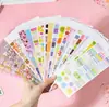 Pegatinas Troqueladas de Paleta de Colores, Elementos Pequeños Básicos Versátiles de Alta Calidad para Journaling, Marcado, Decoración y Arte de Collage