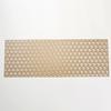 Venta caliente mantel de PVC camino de mesa dorado camino de mesa de 90CM toalla de mesa de PVC toalla larga con forma de flor aislamiento térmico antideslizante toalla de mesa