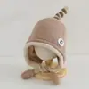Gorro de Protección para Orejas de Niño para Otoño e Invierno, Lindo y Adorable Gorro de Lana Tejida para Bebé con Diseño de Pingüino Pequeño que Chilla, Cálido y a Prueba de Viento