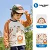 2025 Otoño Nuevo Bebé Camiseta de Hombro de Manga Larga Primavera Primavera y Otoño Top para Bebé Camiseta Base para Niños Camiseta para Niños