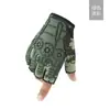 Luvas Táticas de Comércio Exterior Meio Dedo Roda Forças Especiais Outdoor Antiderrapante Luvas de Ciclismo Masculino Pesca Antiderrapante Atacado