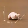 Figuras Lindas de Animales Pequeños Accesorios Decorativos DIY para Casa de Muñecas Coche Oficina Escritorio Adornos Pequeños