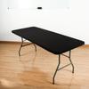 Capa de Mesa de Seda Leite Transfronteiriça Elástica Meio Pacote Capa de Toalha de Mesa Casa Escritório Mesa Longa e Cadeira Antiderrapante à Prova de Poeira Removível e Lavável